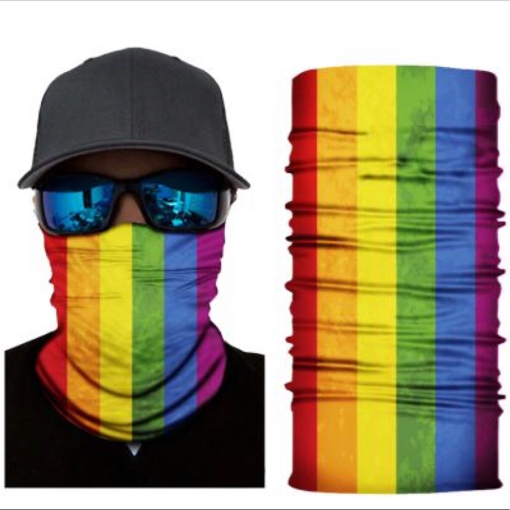 LGBT 🏳️‍🌈 Neck Gaiter Face Mask New